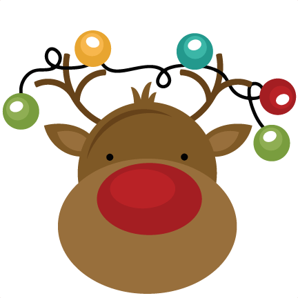 Whimsical Reindeer Cliparts - Reindeer Clipart No Background (432x432)