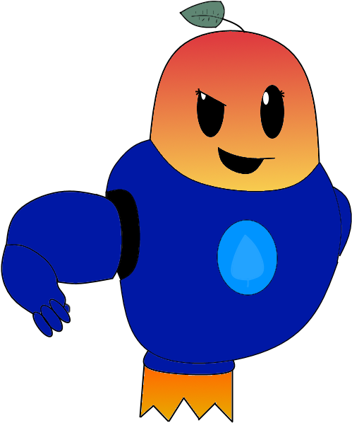 My Fanmade Pvzh Plant Hero, Mecha-mango - My Fanmade Pvzh Plant Hero, Mecha-mango (721x612)
