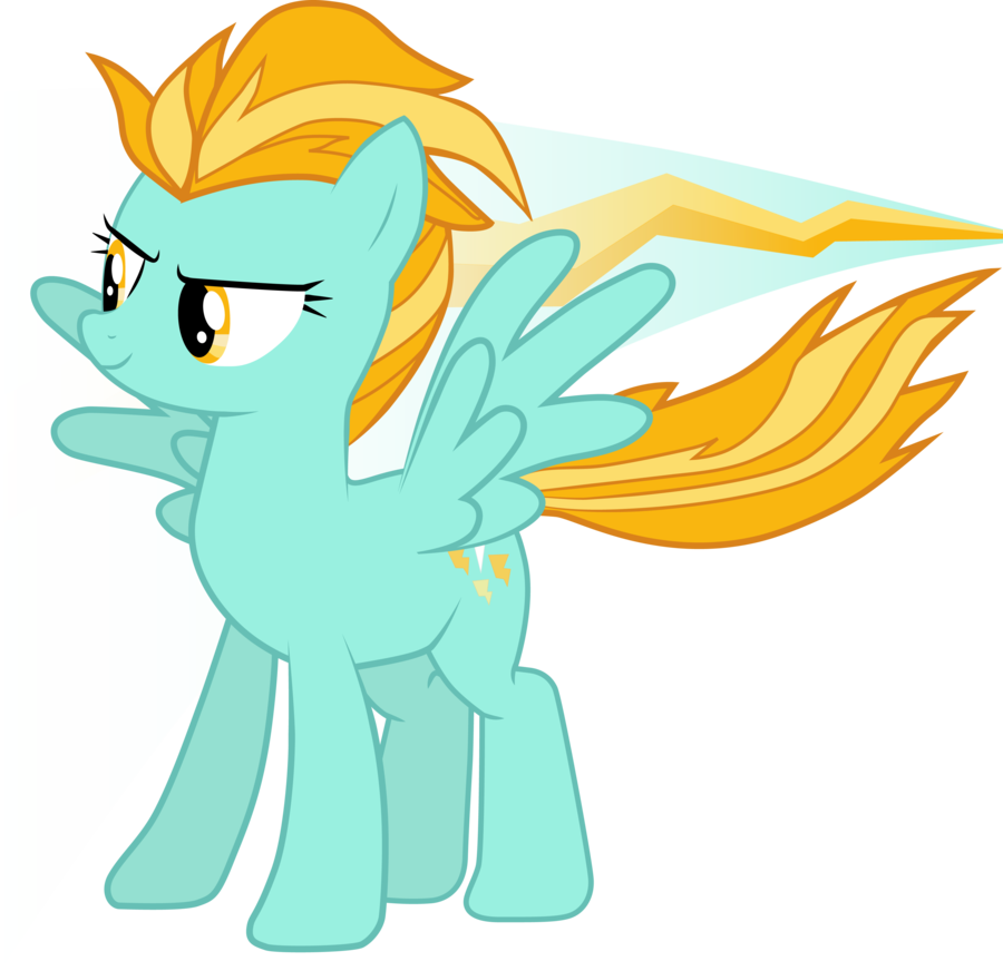 My Little Pony Friendship Is Magic Wallpaper Titled - My Little Pony Lightning Bolt (900x872)
