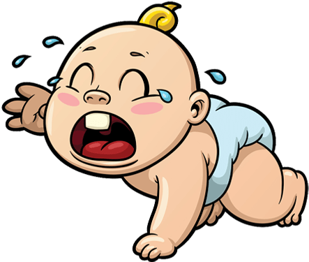 Ingenious Ideas Baby Crying Clipart Cartoon Transparent - Baby Cry Cartoon (512x512)