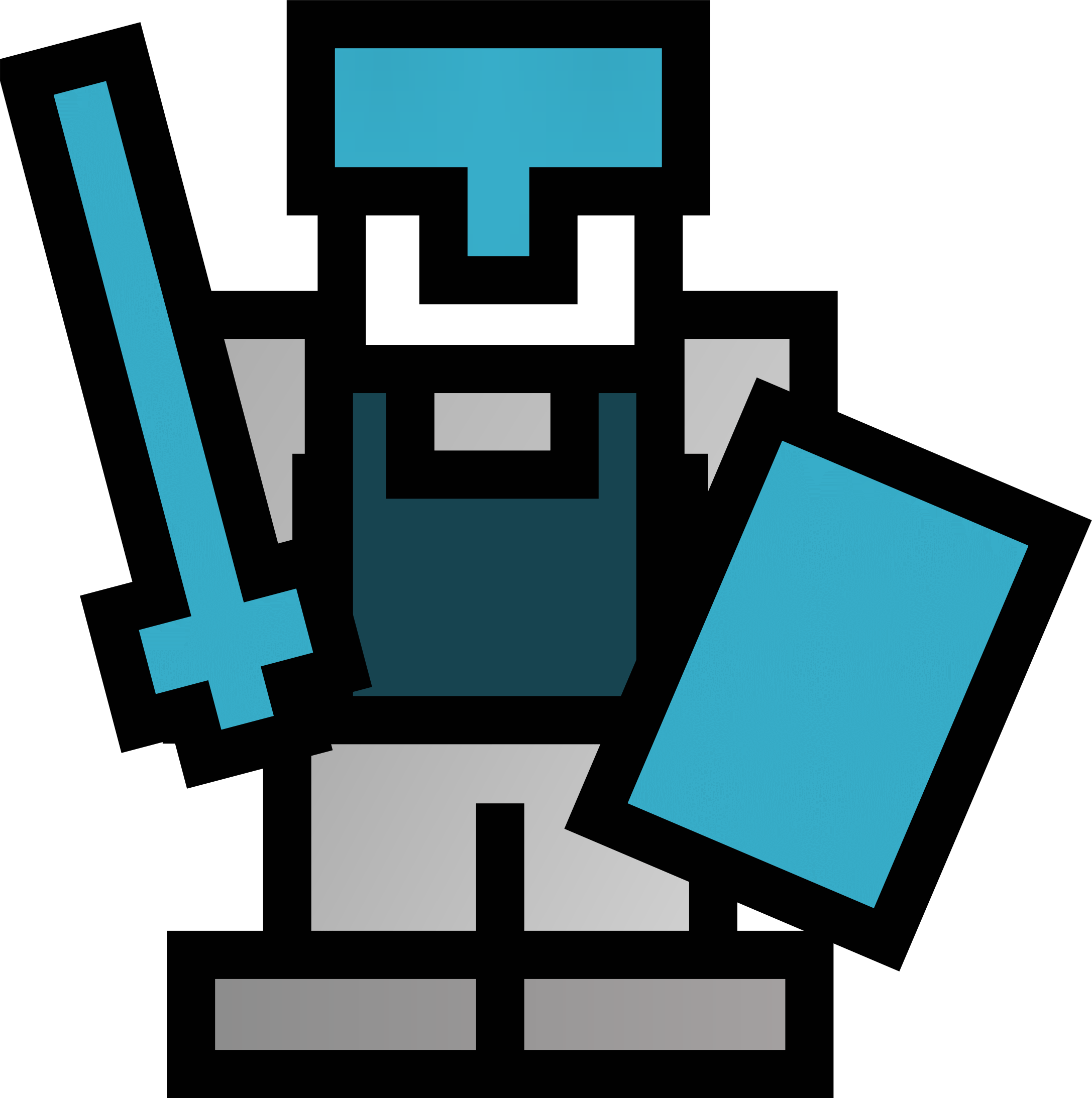 Cliparts Game Strategies - Sword (2174x2187)