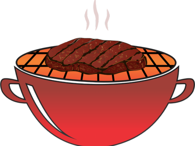 Grill Clipart Steak Meal - Steak Clipart (640x480)