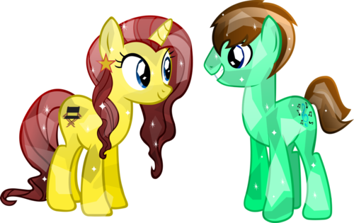 My Little Pony Friendship Is Magic Wallpaper Called - My Little Pony Crystal Ponies (500x315)