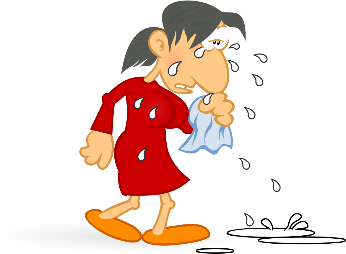 Boy Crying Cliparts 3, Buy Clip Art - Cartoon Crying Woman Png (1280x931)