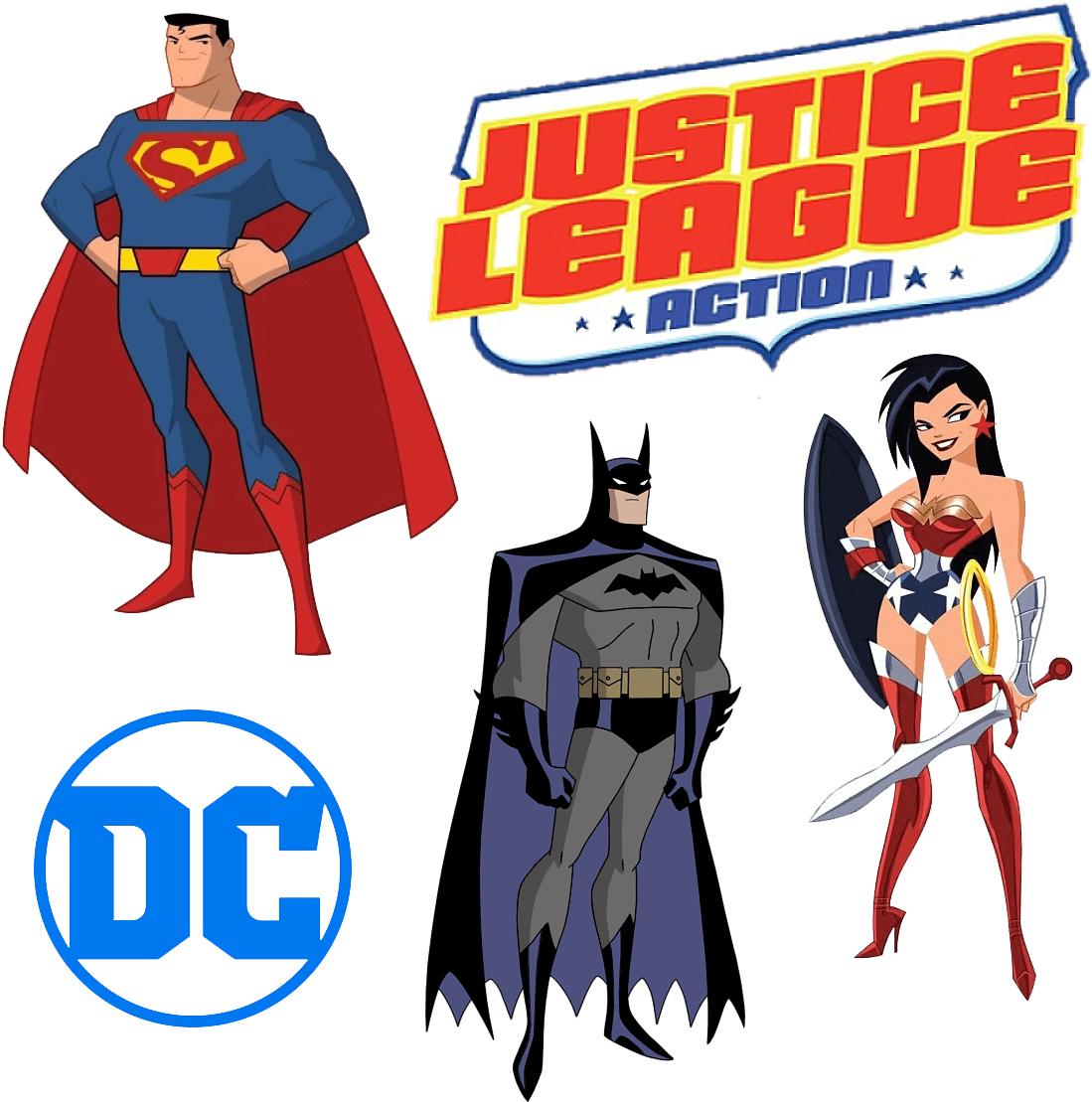Justice League Action - Justice League Action Concept (1200x1200)