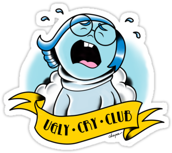Ugly Cry Clipart - Clip Art (375x360)