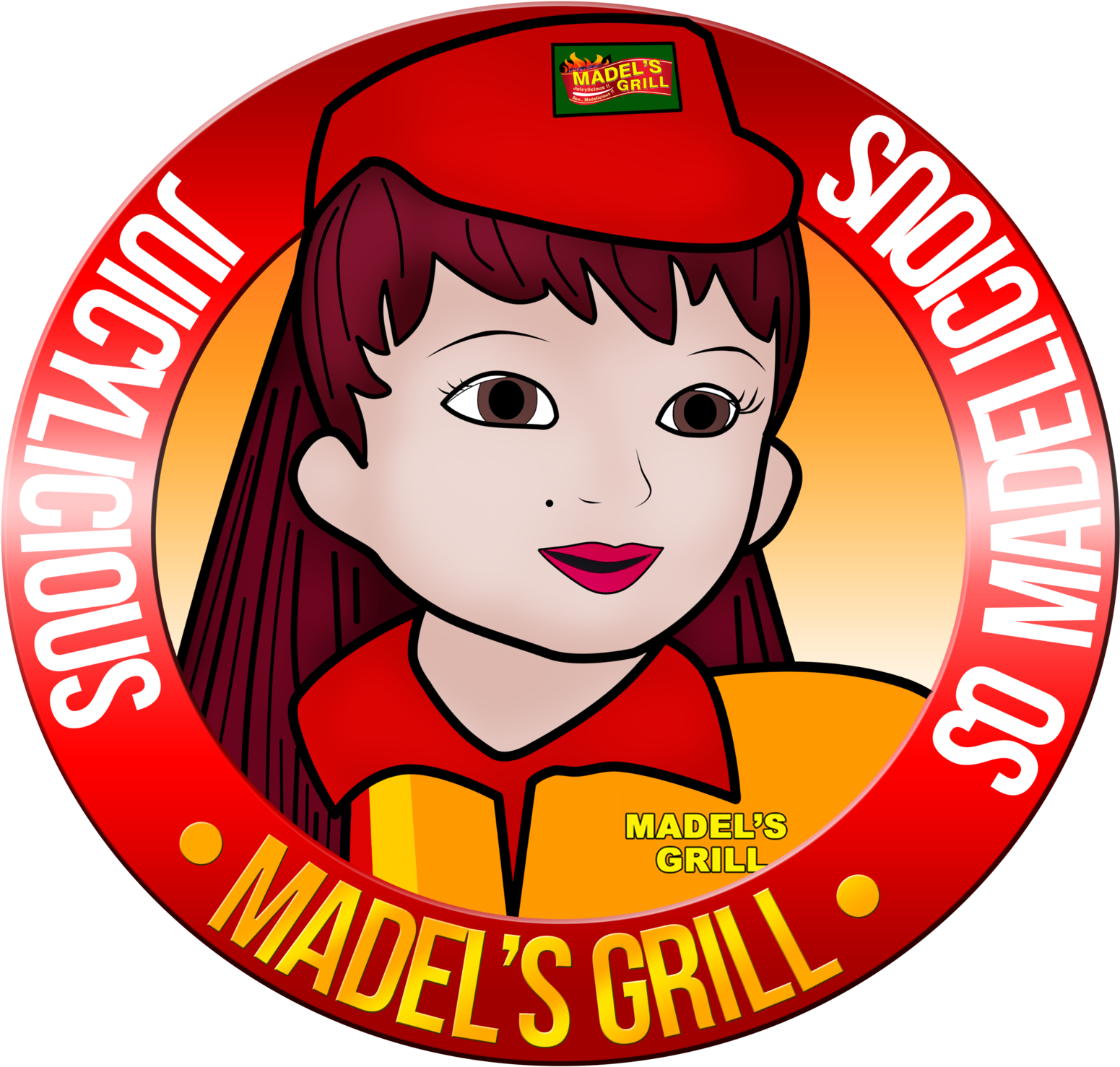 Madel's Grill Logo By Bbfeb Madel's Grill Logo By Bbfeb - Madel's Grill (1600x1600)