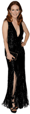 Julianne Moore Vestido Negro - Fashion (400x400)
