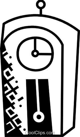Grandfather Clocks Royalty Free Vector Clip Art Illustration - Grandfather Clocks Royalty Free Vector Clip Art Illustration (281x480)