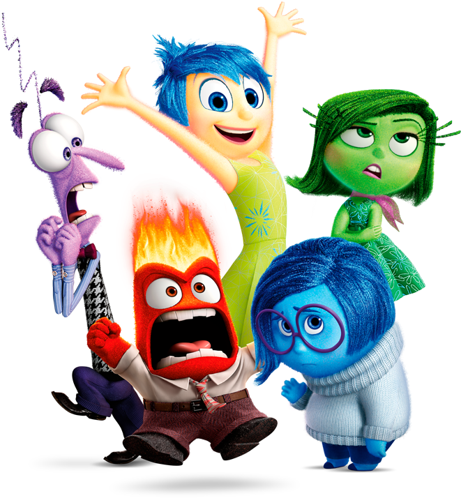 Best Animated Film - Inside Out Character Png (960x774)