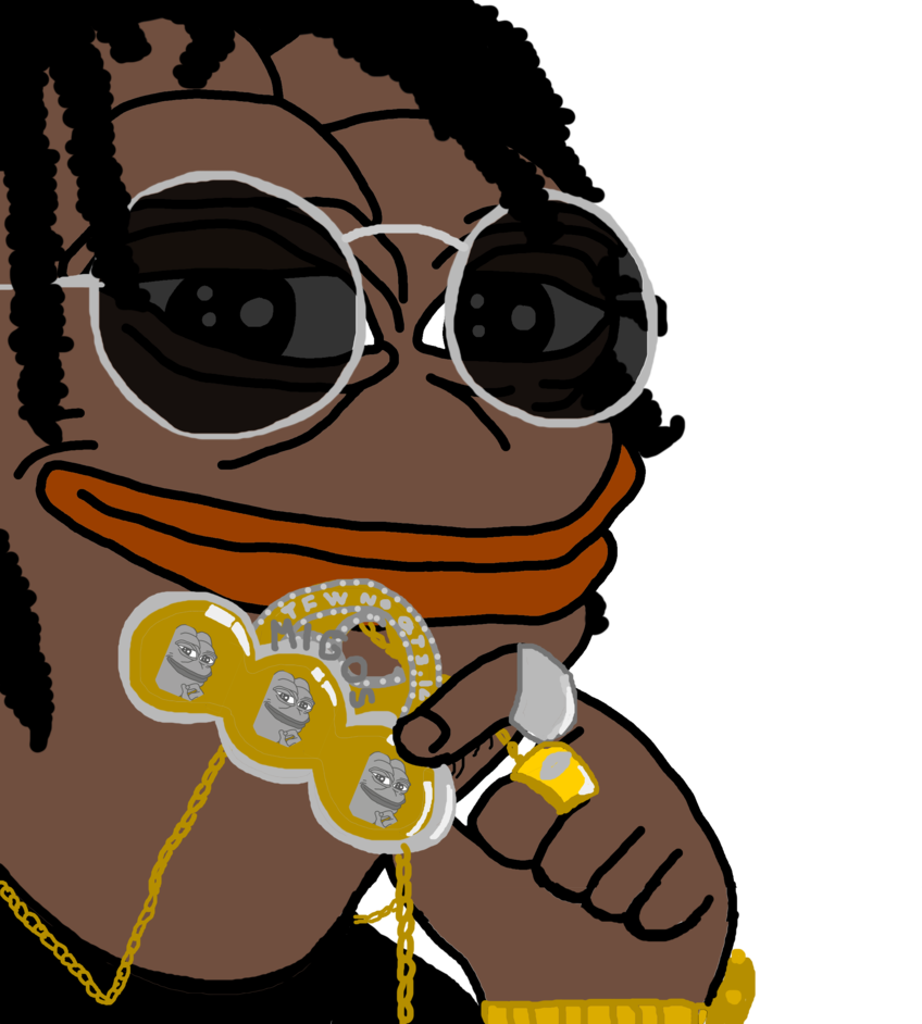7098386 - > - Pepe The Frog Hip Hop (848x942)