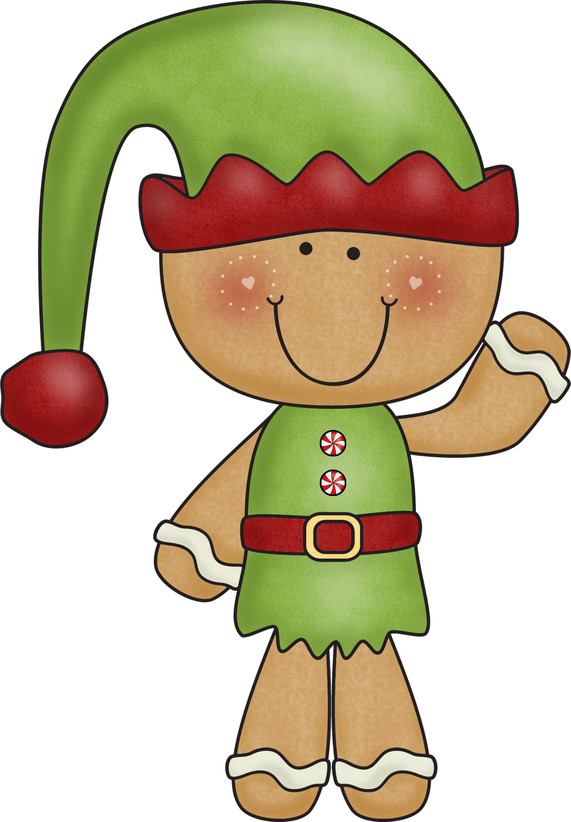 Scrappin Doodles Free Clip Art - Christmas Clipart Scrappin Doodles (1112x1600)