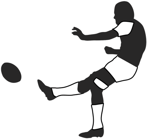 American Football Player Kicking - Athlete (512x512)