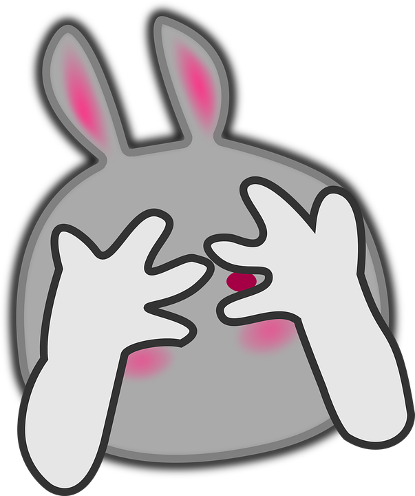 Cartoon Bunny Images 25, Buy Clip Art - Dont Be Shy Clip Art (603x720)