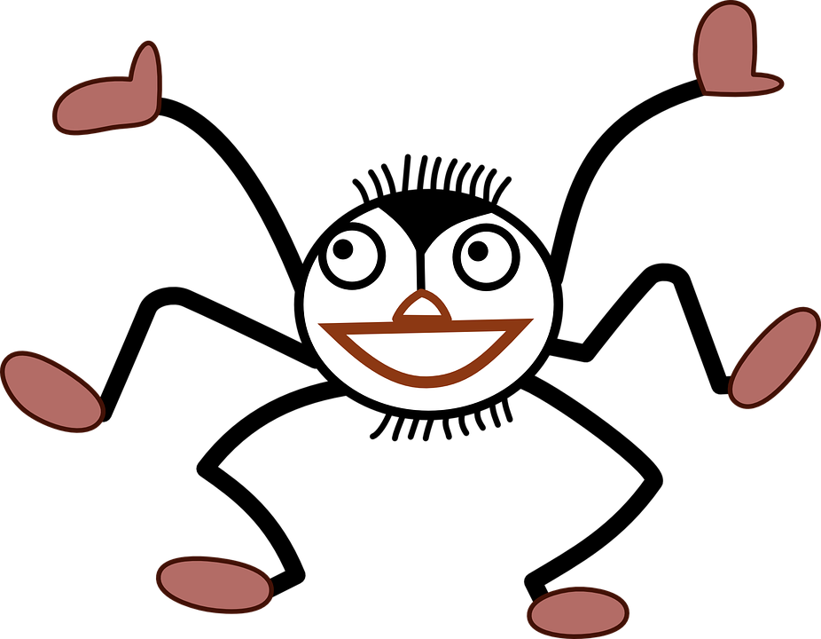 Cartoon Spider Pictures 9, Buy Clip Art - Little Miss Muffet Spider (926x720)