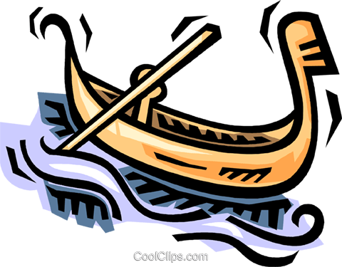 Gondola Royalty Free Vector Clip Art Illustration - Gondola Royalty Free Vector Clip Art Illustration (480x375)