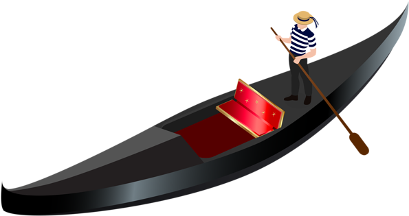 0, - Venice Gondola Clipart (850x465)
