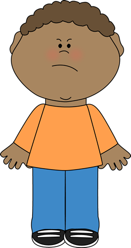 Emotions Clip Art Emotions Images - Clip Art Boy Sad (264x500)