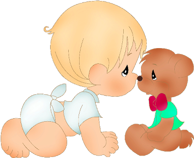 Nice Baby Clipart Cute Baby Images - Cute Baby Image Cartoon (400x400)