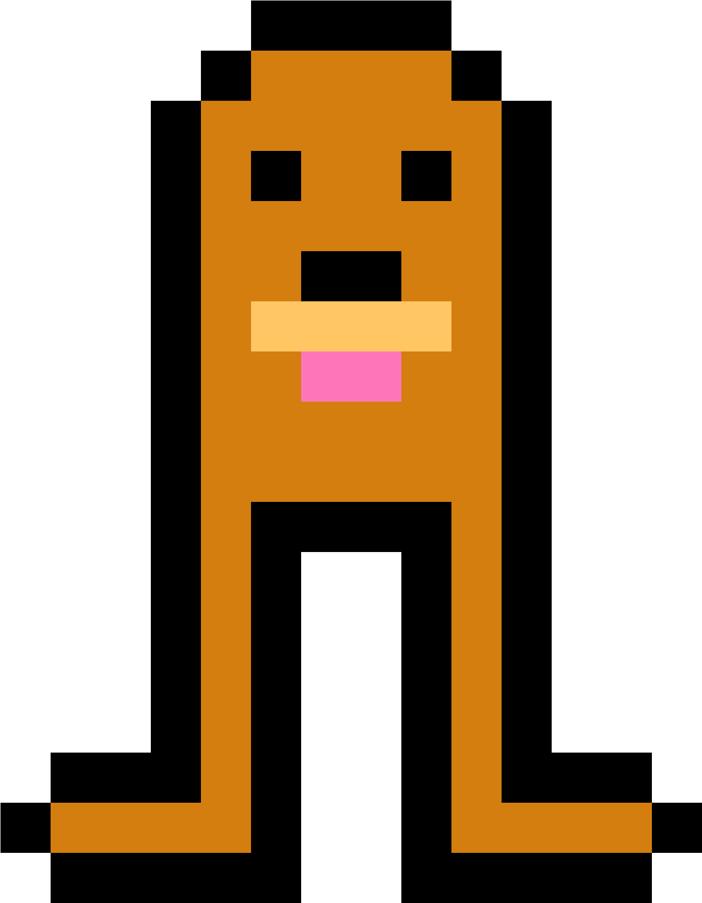 Pixel Gondola - Penis Pixel Art (2000x2000)