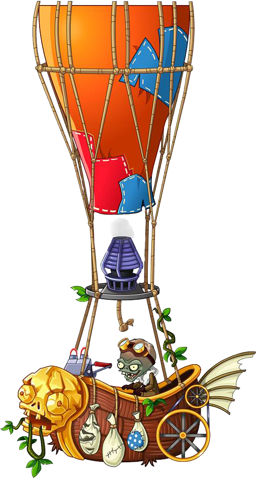 Plants Vs Zombies 2 Zombot Aerostatic Gondola (545x960)