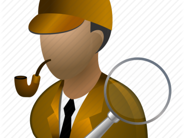 Sherlock Holmes Clipart Police Investigation - Product (640x480)