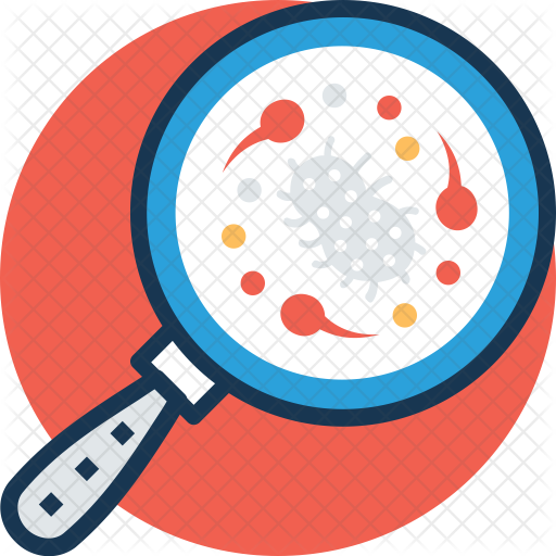 Investigation Icon - Microorganism (512x512)
