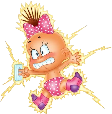 Funny Cartoon Baby Clip Art Images Are On A Transparent - Clip Art (400x400)