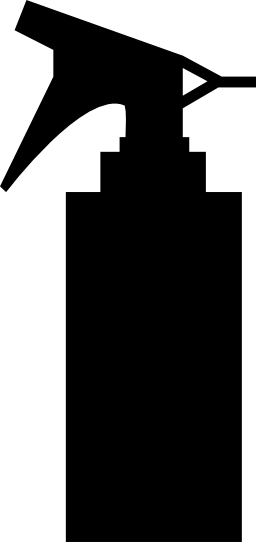 Icon - Barber Spray Bottle Silhouette (464x980)