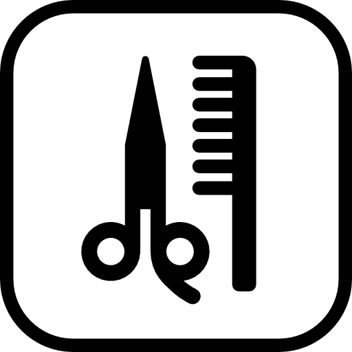 Hairdressing Tools Free Icon - Styling Icon Png (512x512)