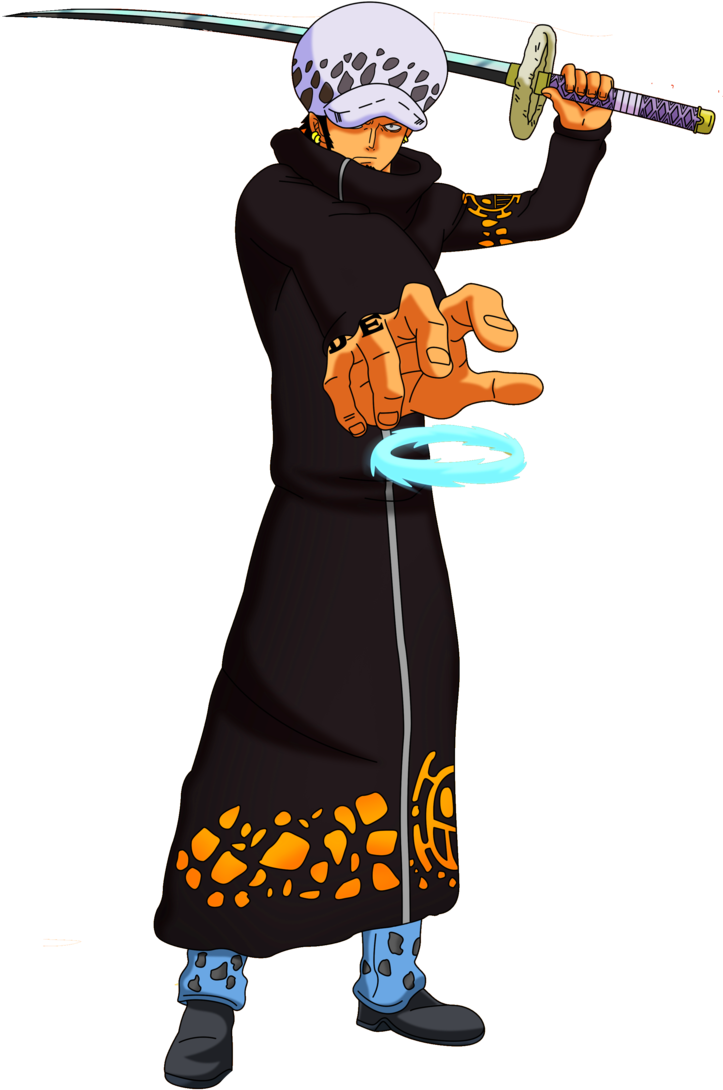 Trafalgar Law 2 By Alexelz - Trafalgar D Water Law (723x1104)