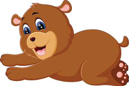 Cartoon Cute Baby Bear Clip Art Images - Illustration (430x289)