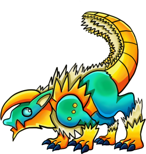 Chibi Zinogre By Chikwolf On Deviantart Zinogre Clipart - Zinogre Chibi (595x842)