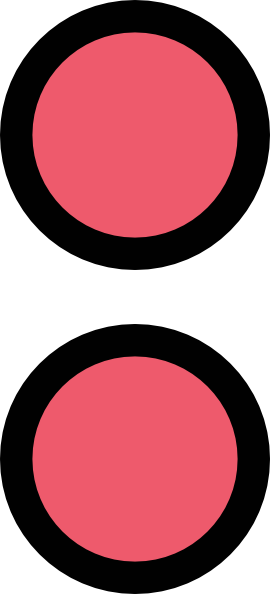 Free Vector Nchart Ecdis Isolateddanger Simple Beacon - Danger Circles (270x594)