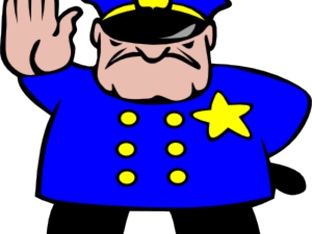 Police Captain Cliparts - Police Man (640x480)
