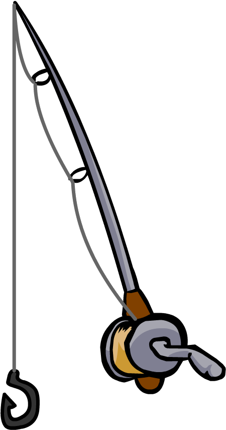 Fishing Rod Clipart Png (875x911)