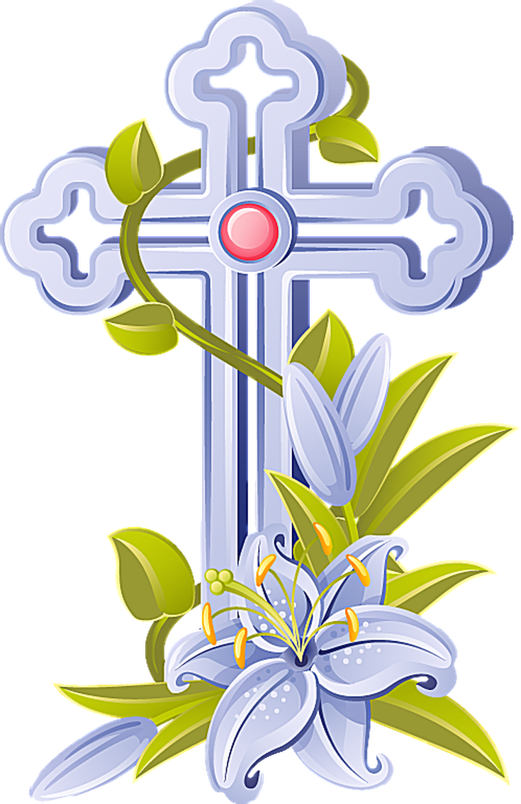 Shocking Ideas Easter Cross Clipart Images 25 Activities - Catholic Easter Clipart (735x1135)