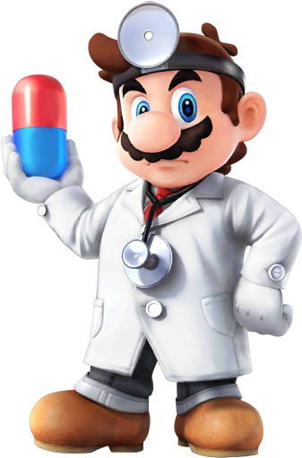 Super Smash Bros - Nintendo Amiibo Super Smash Bros. Collection - Dr. (512x512)