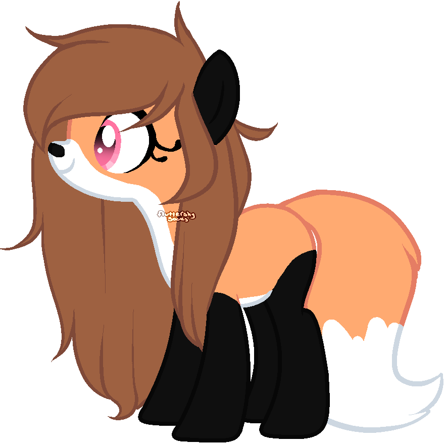 Fox San Ref By Fluttershysocks - Cartoon (881x878)