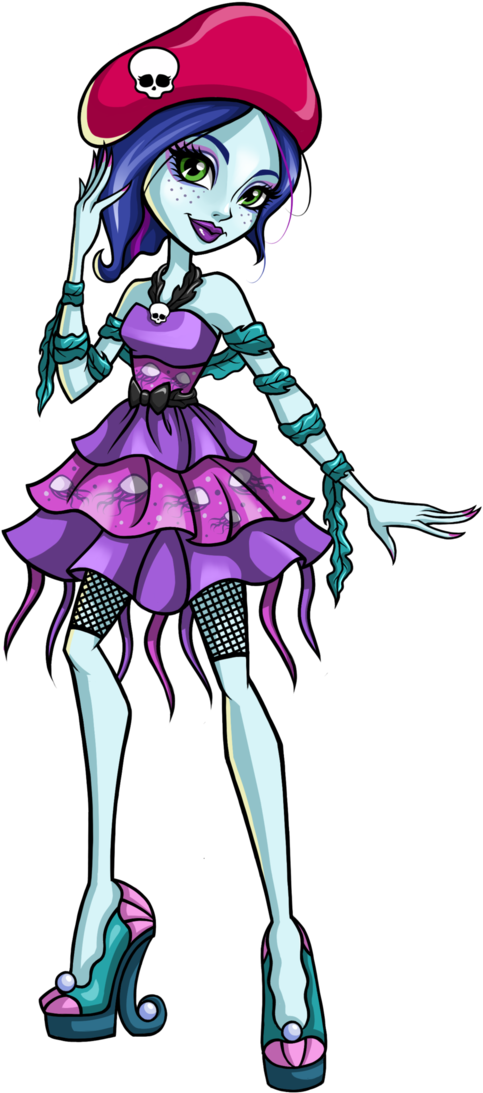 Commission - Monster High Sirenety Hazy (680x1174)