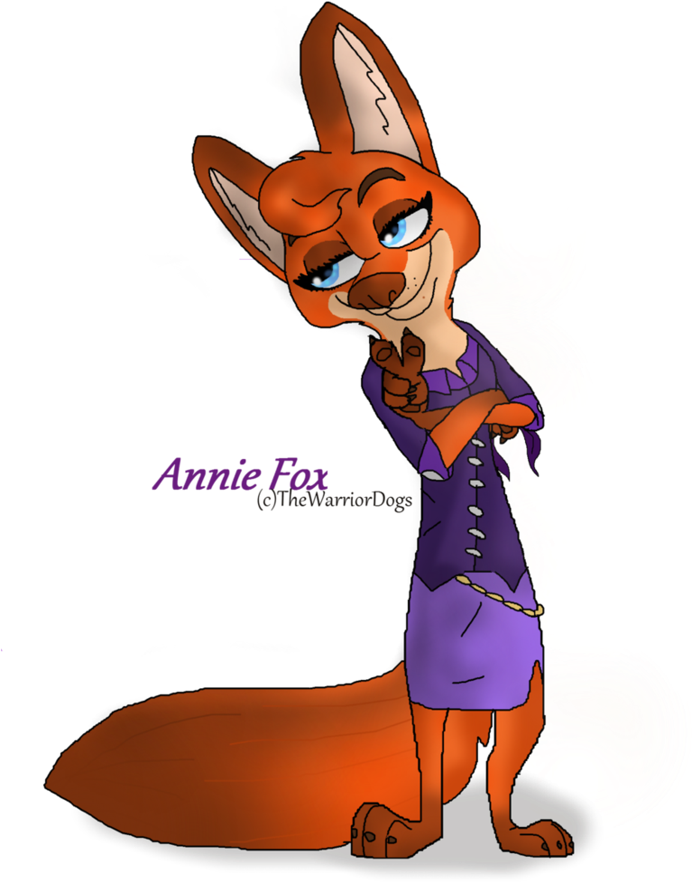 Annie Fox By Thewarriordogs - Annie Fox (787x1014)