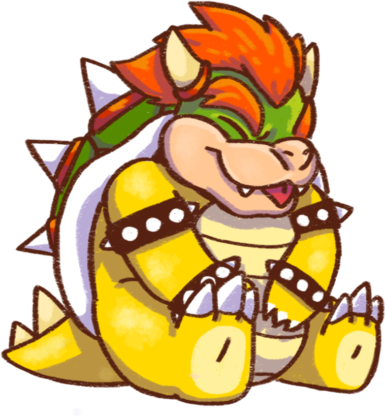 Cute Lil Bowser By Marceline-fox - Cute Bowser (774x1032)