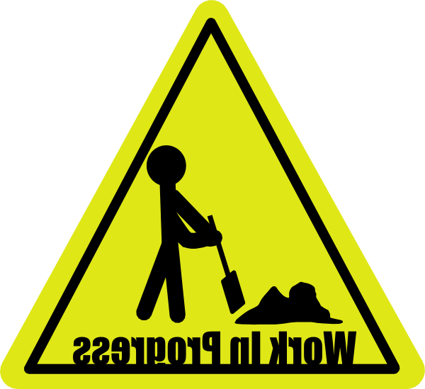 Pix For Hardworking Clipart - Traffic Sign (600x549)