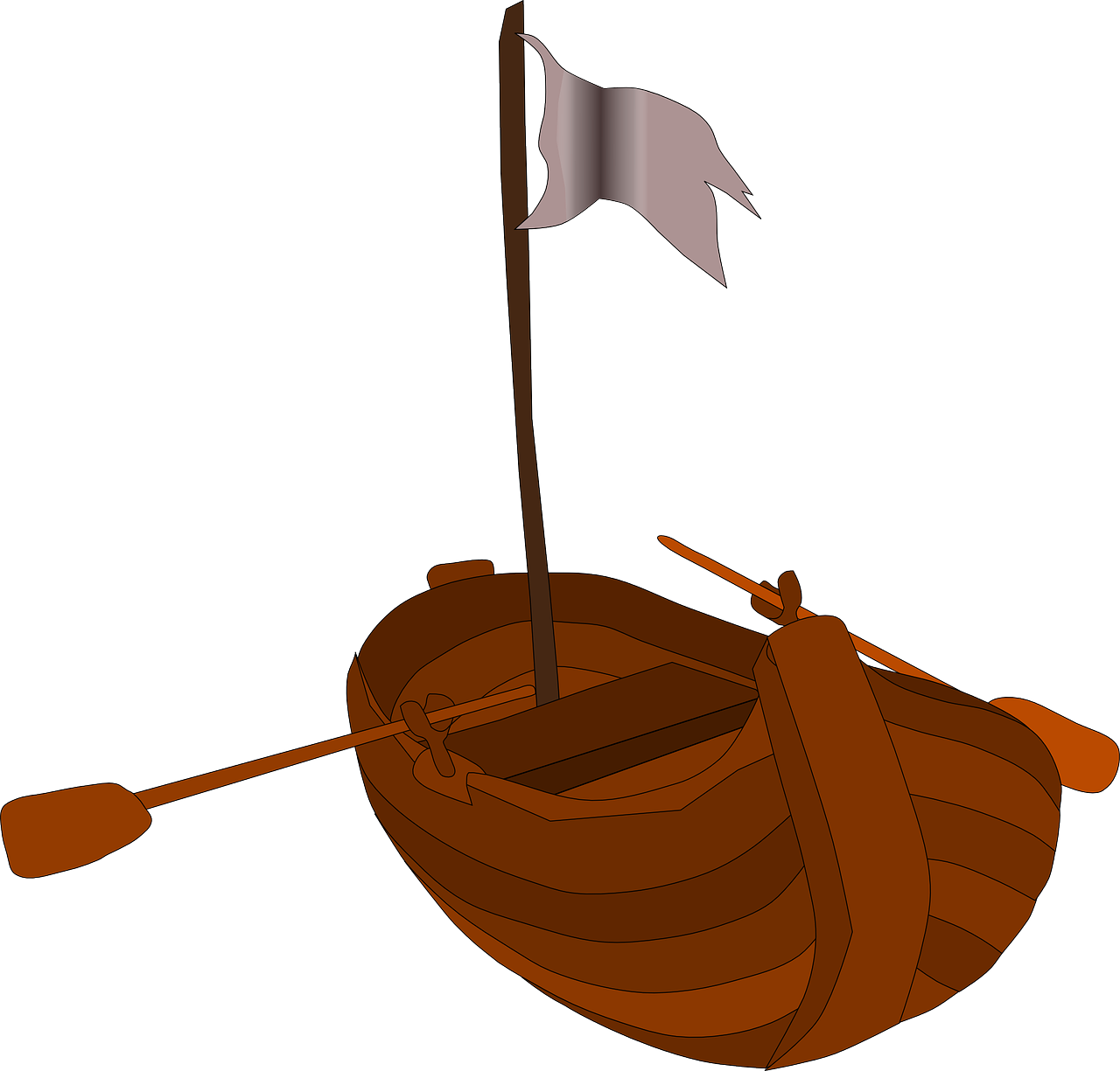 Free Row Boat Clip Art - Boat (1280x1225)