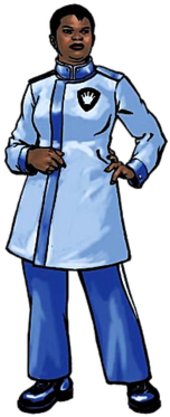 Amanda Waller As The White Queen In Promotional Art - Amanda Waller (300x416)