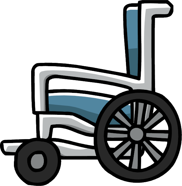 Wheelchair Clipart Black And White - Wheelchair Png (1024x1024)