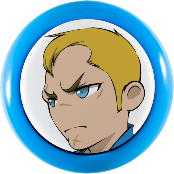 Street Fighter [chibi] Sanwa Denshi Pushbutton - Sanwa Denshi (600x600)