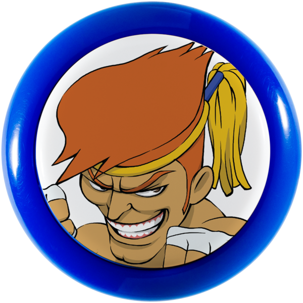 Street Fighter [chibi] Sanwa Denshi Pushbutton - Cartoon (600x600)