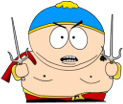 Samurai Clipart Cartman - South Park Cartman Ninja (400x400)