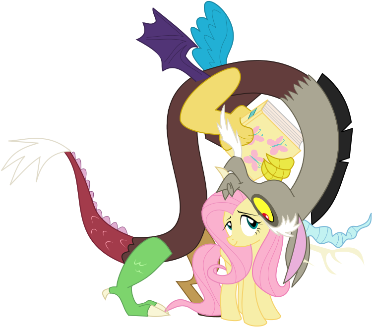 Mlptraceing By Horsegril333-d8pzddy - Fluttercord Mlp (996x799)